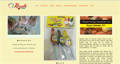 Desktop Screenshot of kacalusabores.com